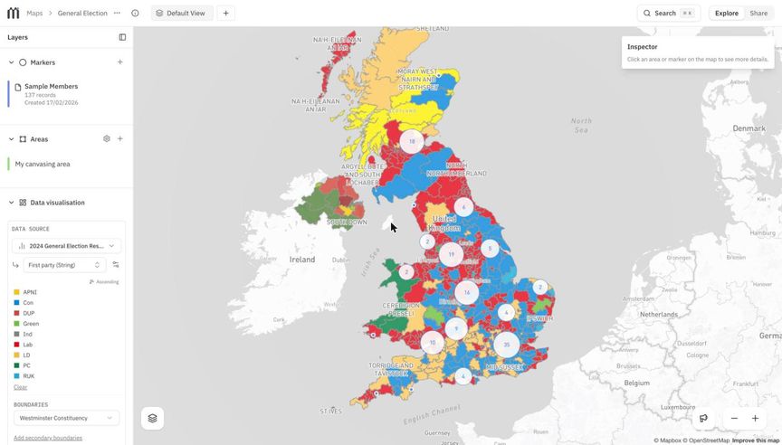 Mapped V3 Choropleth
