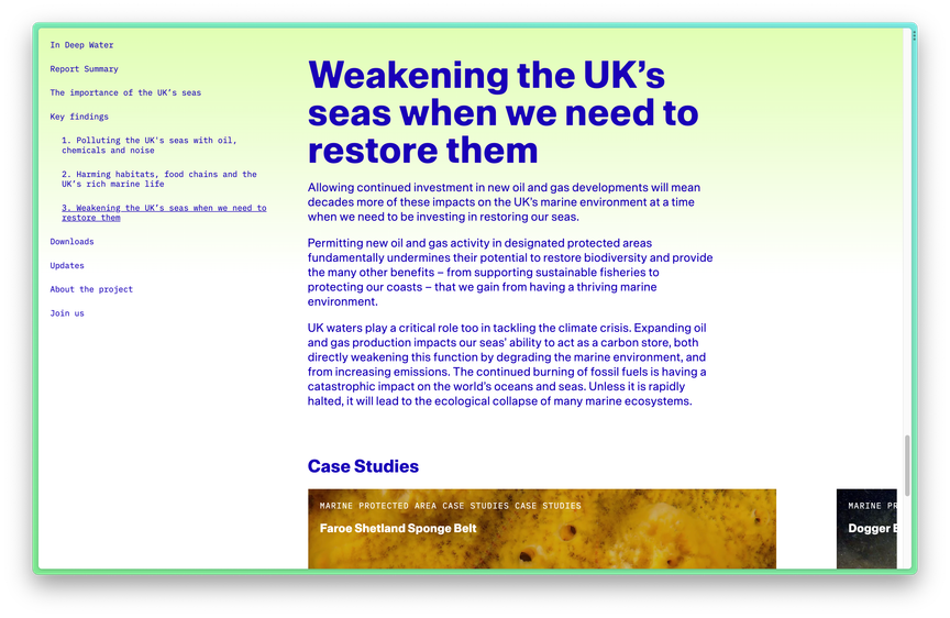 Case studies