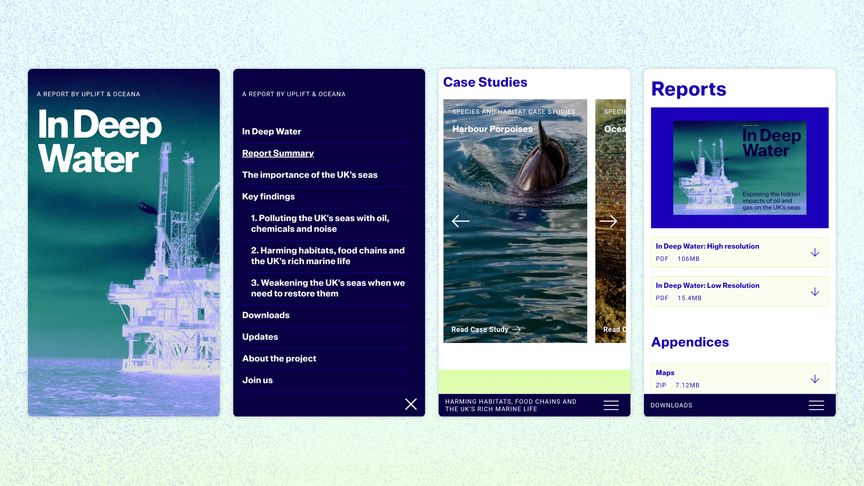 Mobile screens