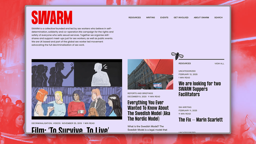Homepage screenshot