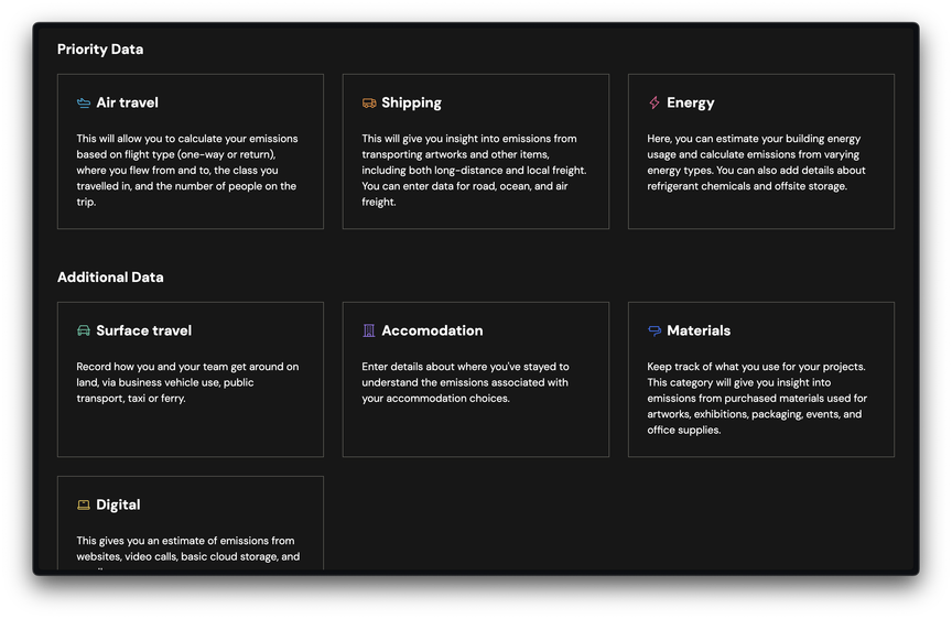 Priority and other data sources