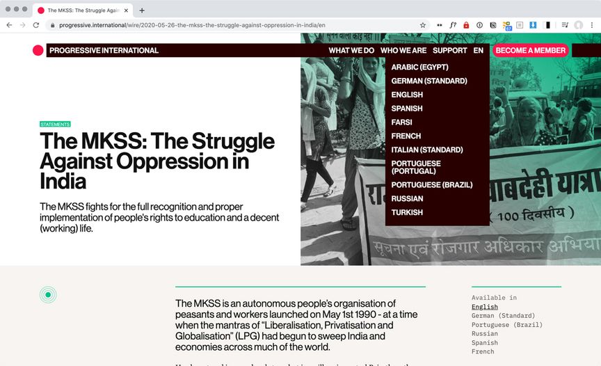 progressive-international-localisation